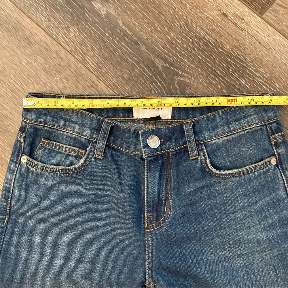 Current/Elliott Dark Blue Boot Cut Jeans - Picture 11 of 13